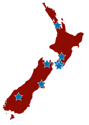 NZ Location map